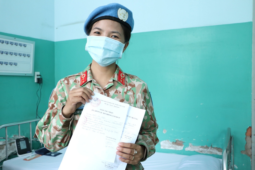 Vietnamese military medicals received COVID-19 vaccine before leaving for South Sudan 0619-vietnamese-military-medicals-received-covid-19-vaccine-before-leaving-for-south-sudan